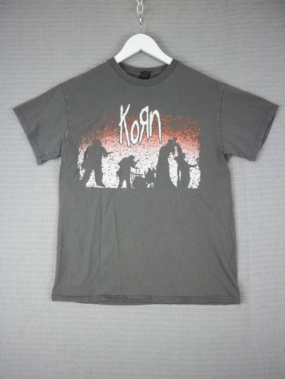 Korn Untouchables Band Tee Mens Grey Medium
